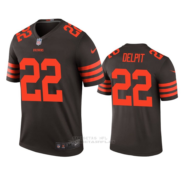 Camiseta NFL Legend Cleveland Browns Grant Delpit Marron